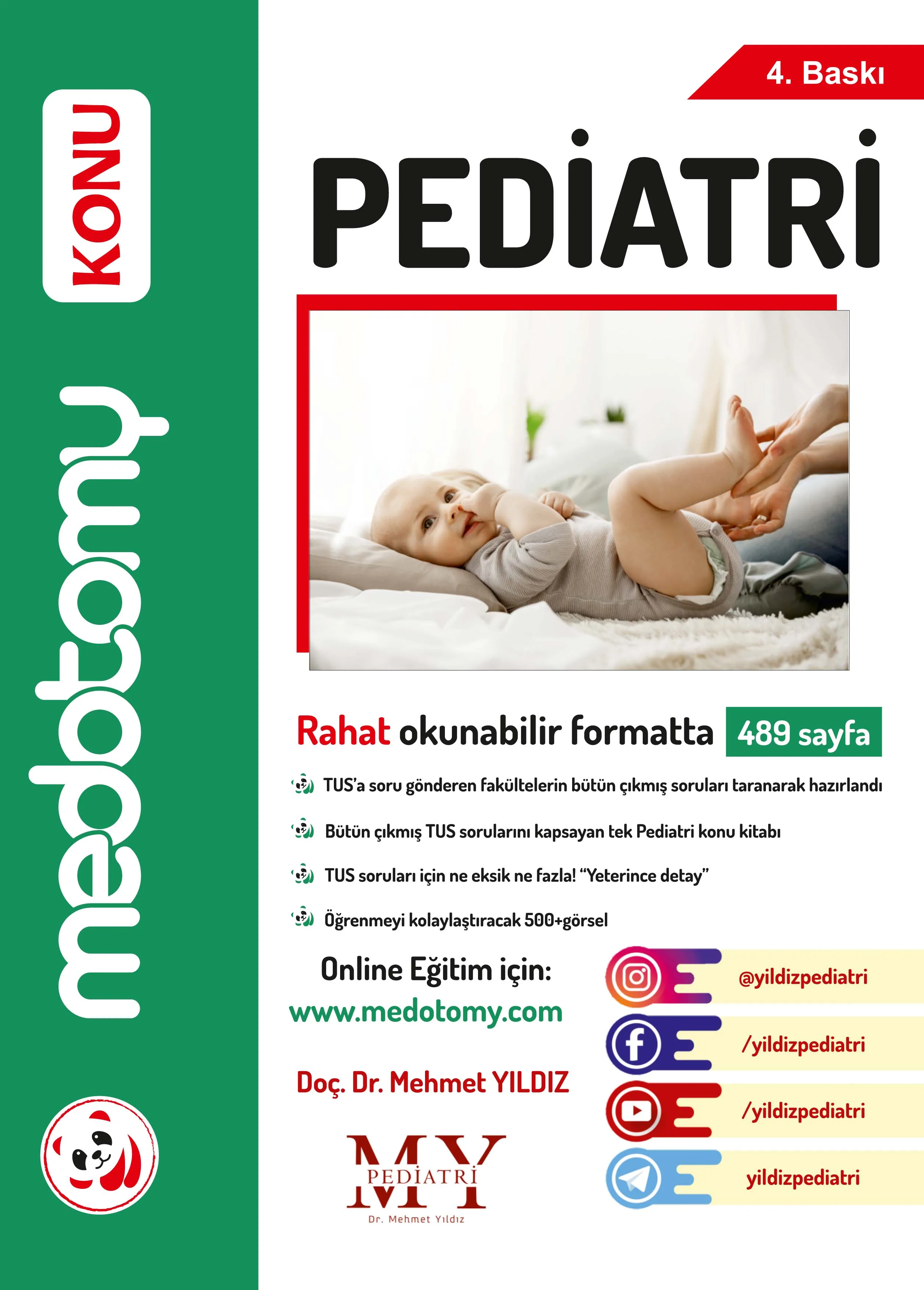 Medotomy Pediatri Konu Kitabı / Mehmet Yıldız